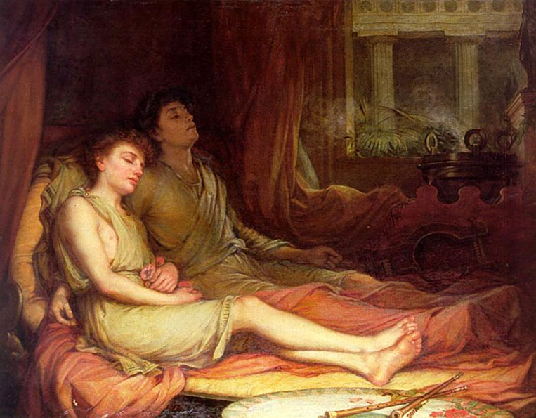 Sleep and his Half-Brother Death